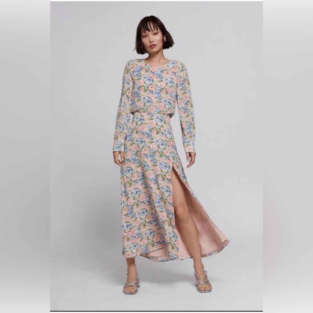 🆕 & other stories floral maxi dress with slit